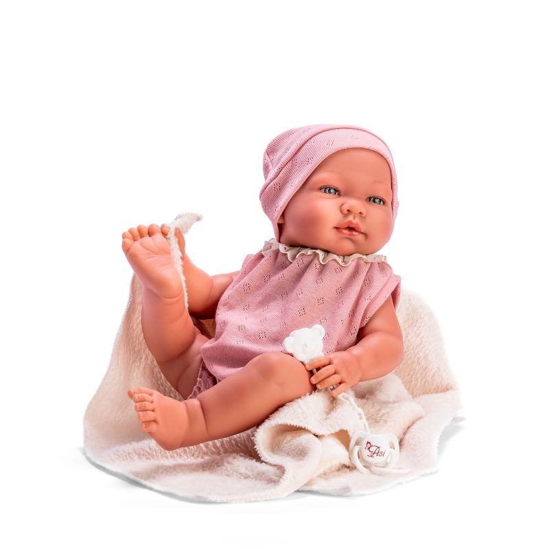 ASI Baby dukke - Maria 43 cm, med body og hue