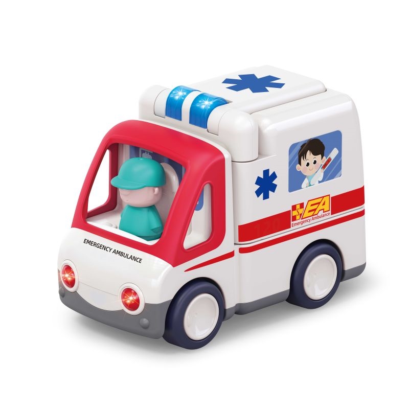Kinder and Kids - Ambulance med lys, musik og bevægelse