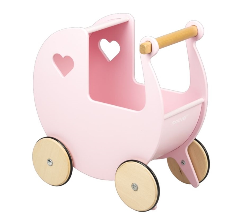 Moover dukkevogn - Lys Pink