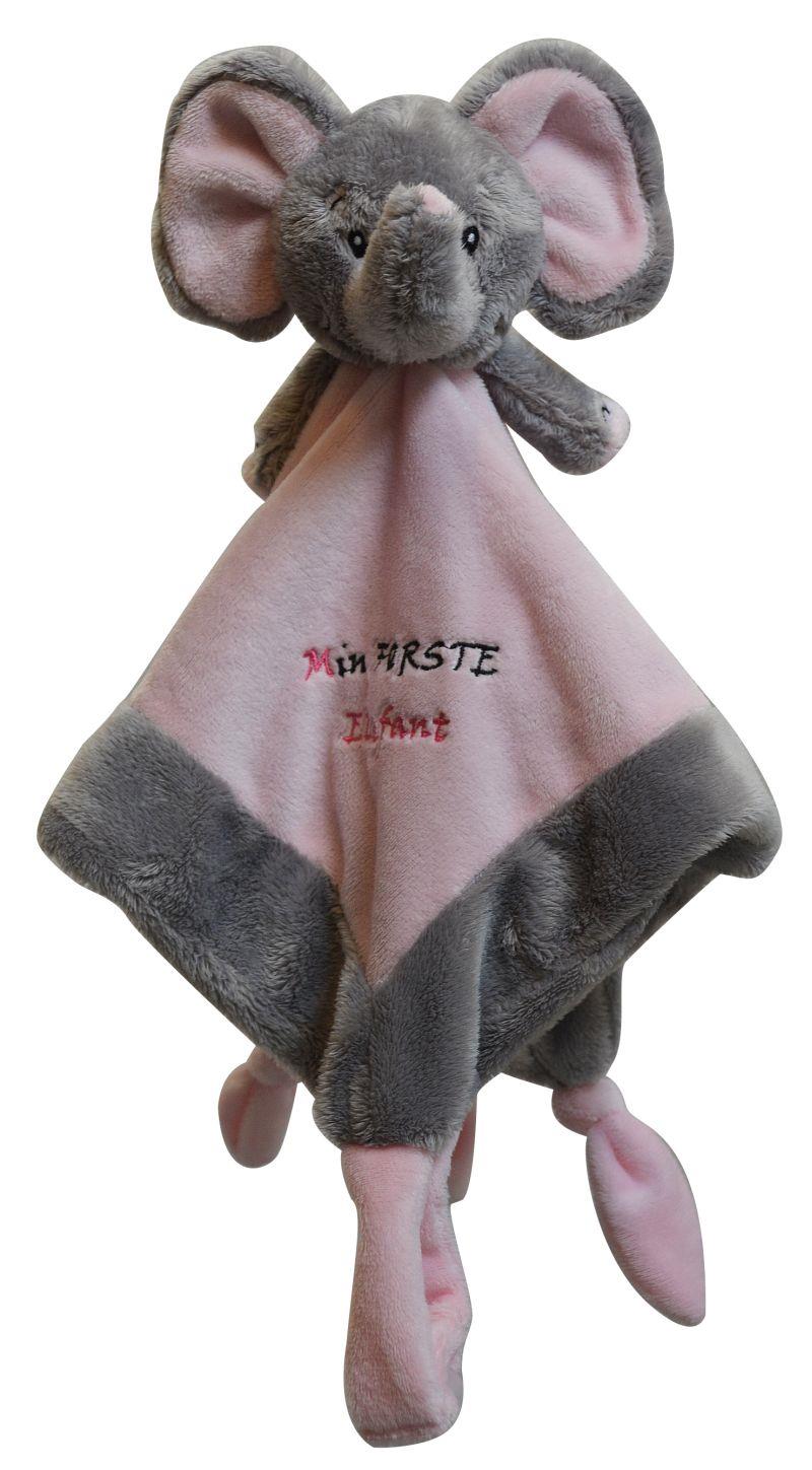 My Teddy Min F rste Elefant Sutteklud Pink