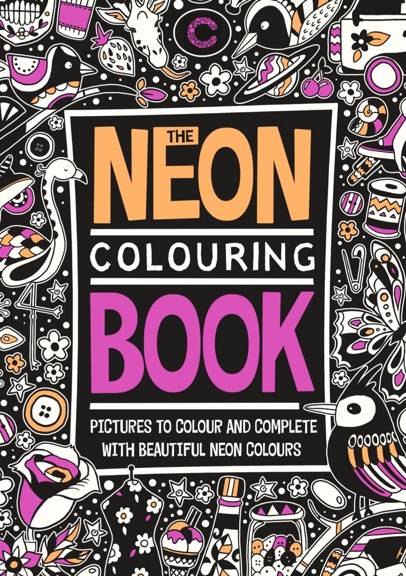 Colours by CPH - Neon Colouring book