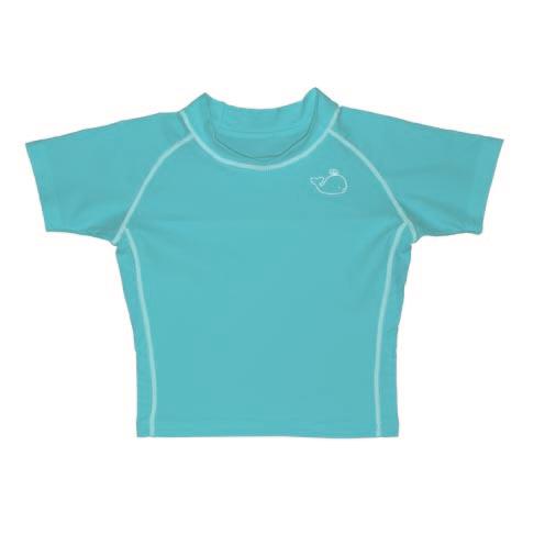 Iplay - Solbeskyttende T-shirt - Blå ensfarvet 