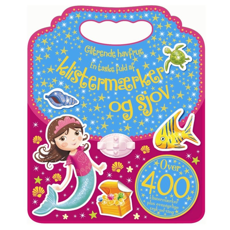 Aktivitetsbog med stickers - Havfruer