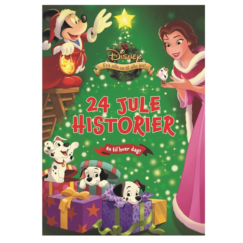 Disney - 24 julehistorier-Fra alle os til alle jer, julekalenderbog 