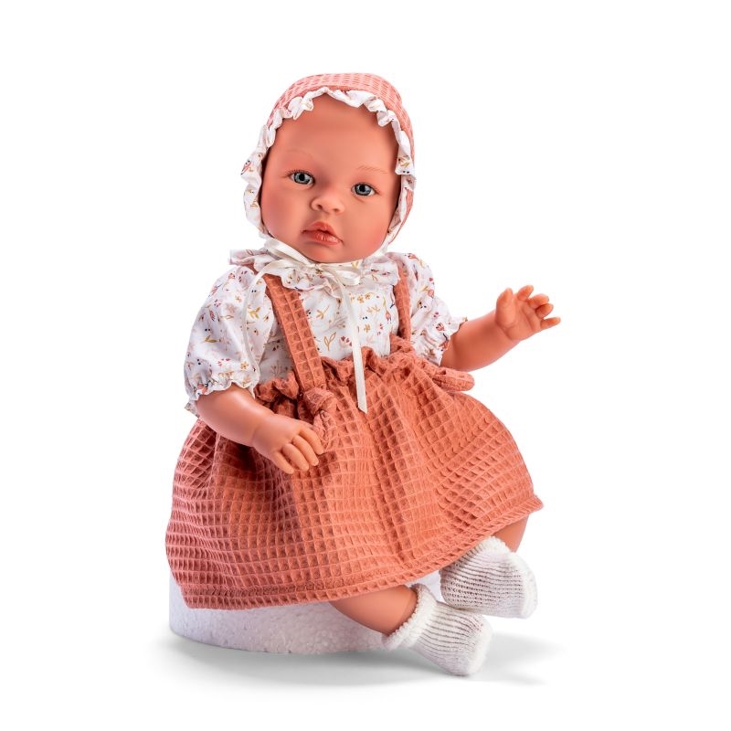 ASI Babydukke - Leonora -  Med nederdel og skjorte