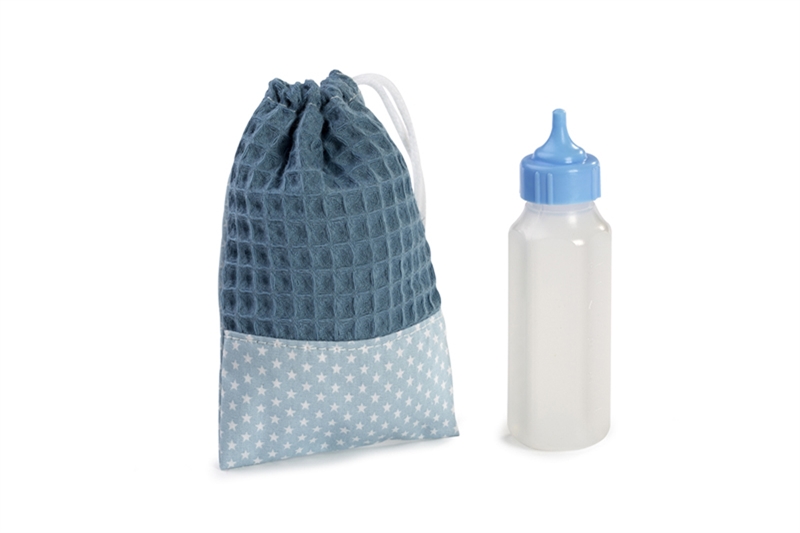 Asi - Sutteflaskepose med flaske - Blå