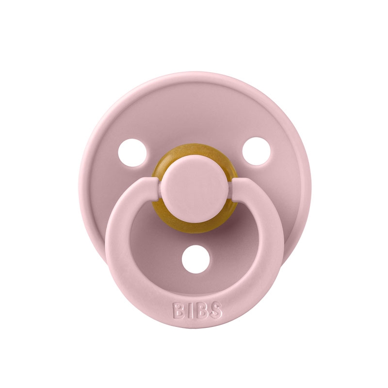 BIBS Colour - Rund, str. 2 - Pink Plum, Bland selv