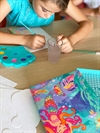 Kreativleg for børn vandfarvekunst - Box Candiy
