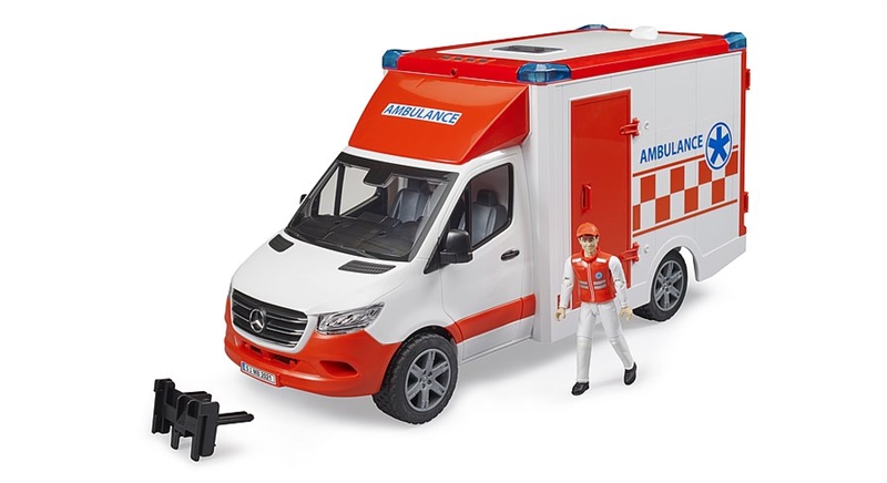 Bruder - Ambulance med lys og lyd 