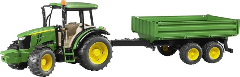 Bruder - John Deere 5115 med tipvogn