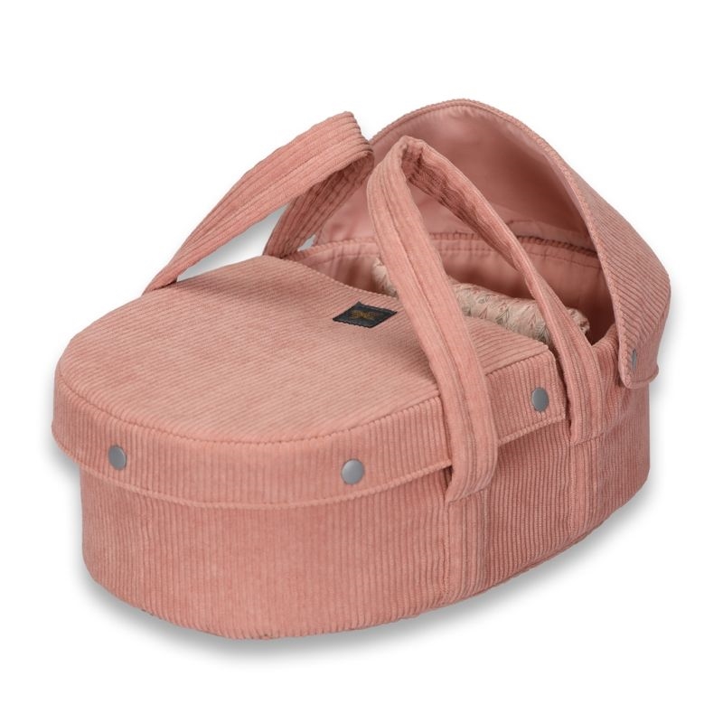 By Astrup - Dukkelift fløjl, 35 cm - Blush