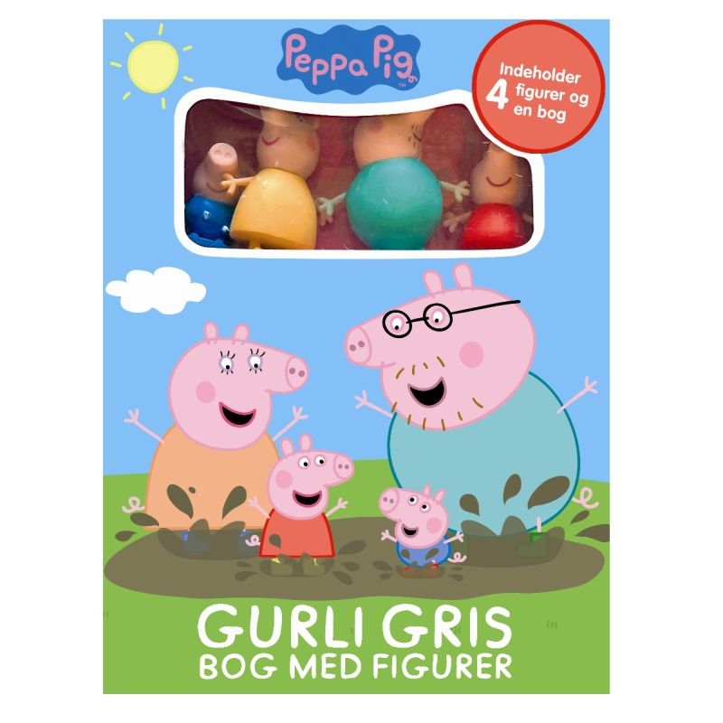 Gurli Gris - Bog med figurer