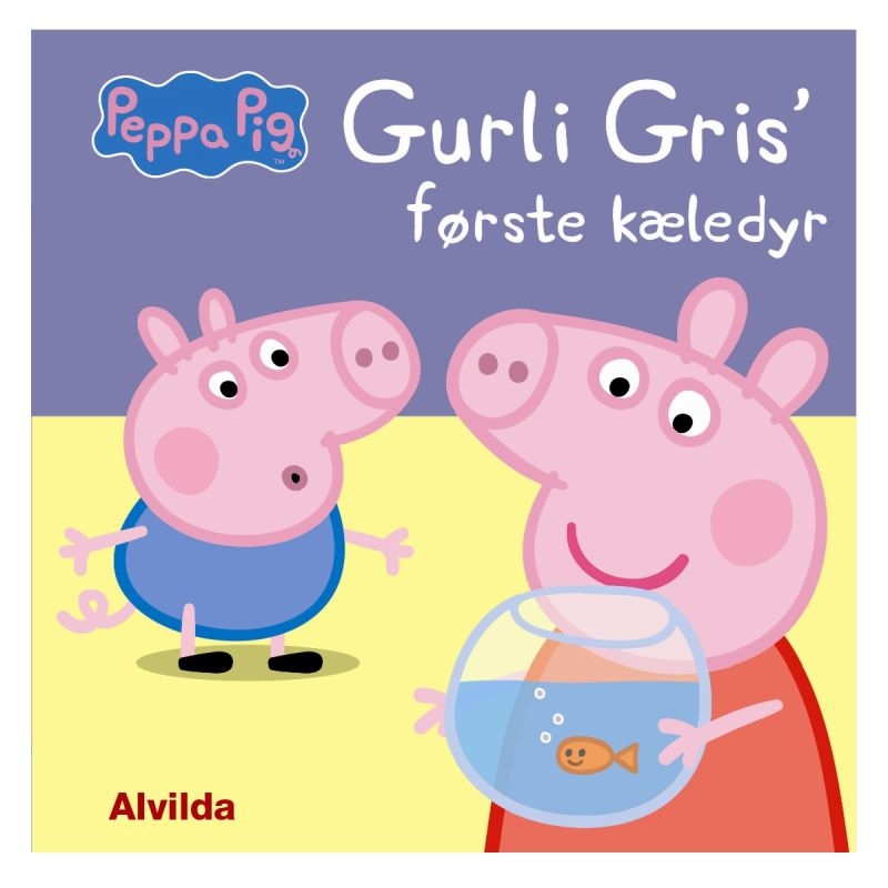 Gurli Gris´første kæledyr - Papbog 