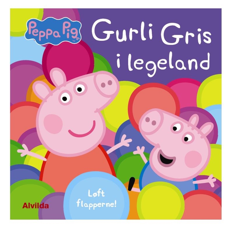 Peppa Gurli Gris i legeland - Løft flapperne