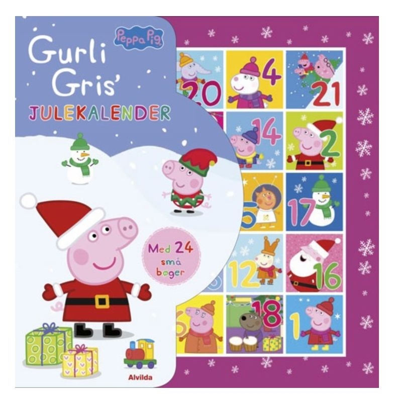 Gurli Gris Julekalender - 24 små historier