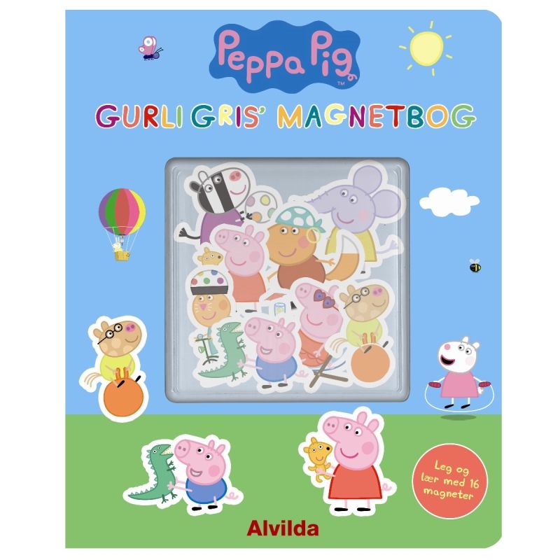 Peppa Pig - Gurli Gris´ magnetbog