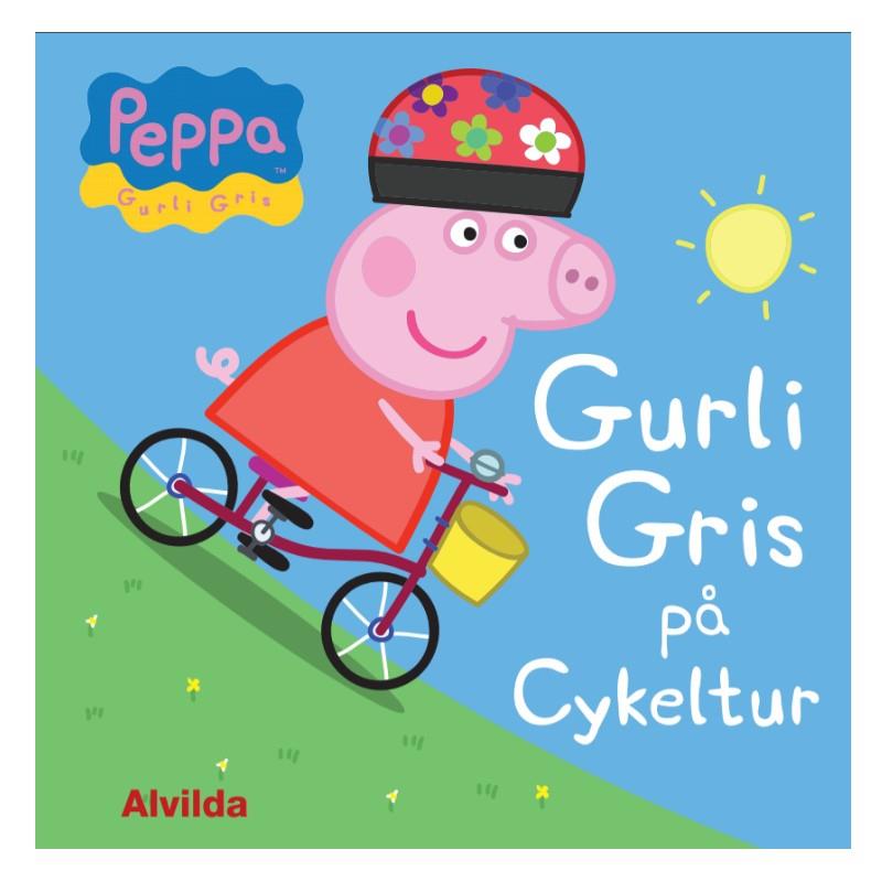 Peppa - Gurli Gris cykeltur. med 16 sider