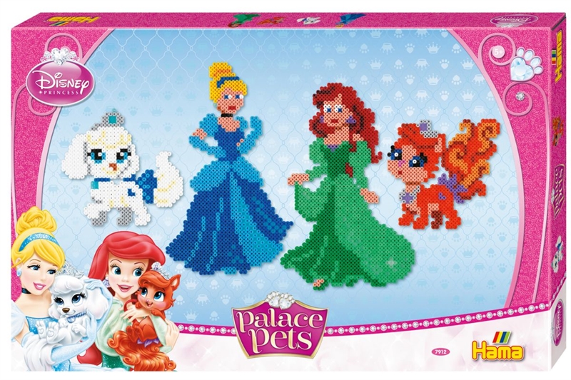 Hama Gaveæske midi perler, Disney 2 Prinsesser 