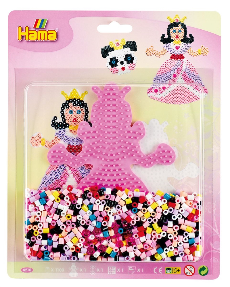 Hama Blisterpakning Midi perler, Prinsesse