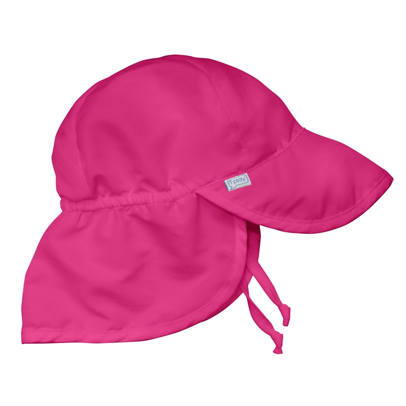 Iplay -UV-beskyttende solhat ensfarvet - Hot Pink