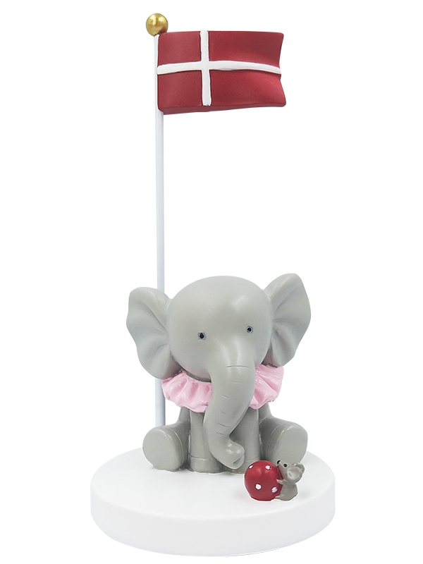 Kids by Friis - Bordflag - Elefant med mus og bold