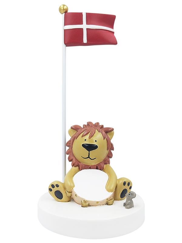 Kids by Friis - Bordflag - Løve med tamburin