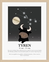 Kids by Friis - Plakat med stjernetegn, Tyren