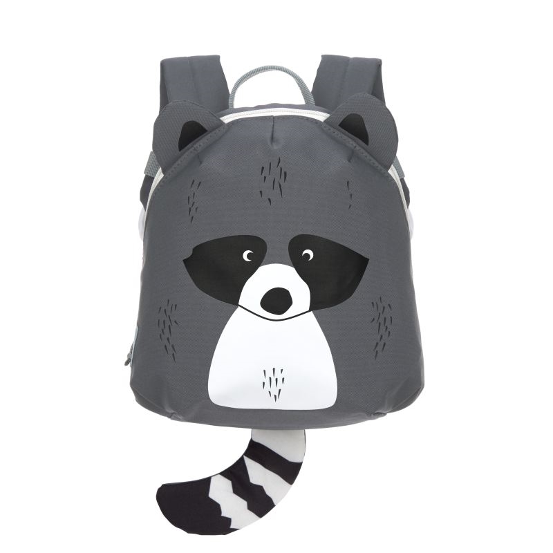 Lässig - Lille rygsæk med dyremotiv - Vaskebjørn 