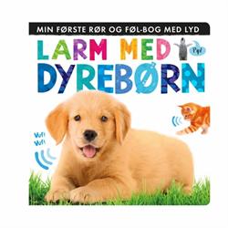 larm-med dyrebørn-rør-og-føl-bog-med-lyd-lille-per-seng.dk