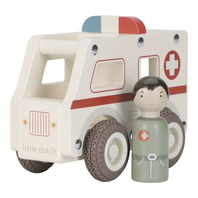 Little Dutch - Ambulance m/træfigur 