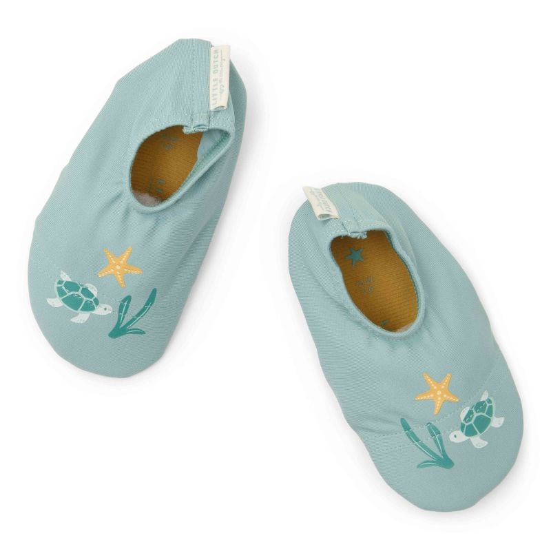 Little Dutch - Badesko UV50 - Seashells surf Blue - Str. 25-26