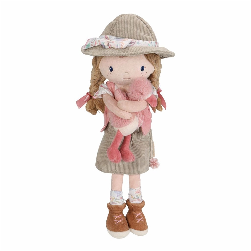 Little Dutch - Dukke Ranger Rosa 35 cm - Safari Friends