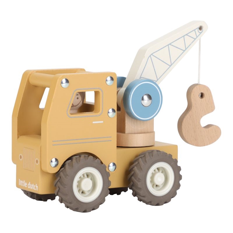 Little Dutch - Kranbil m/træfigur 