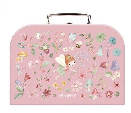 Little Dutch - Kreativ Kuffert - Rosa Fairy Garden 