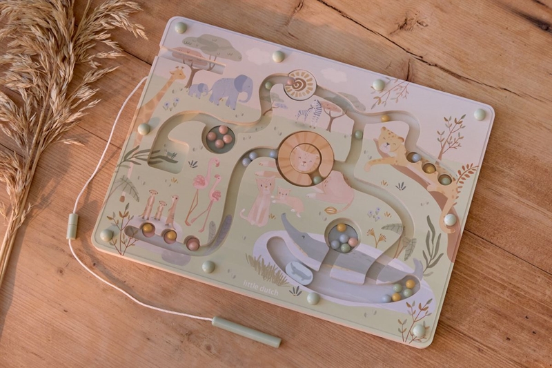 Little Dutch - Magnet Labyrint - Safari Friends 