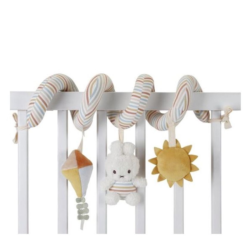 Little Dutch - Miffy Aktivitetsspiral Vintage, Sunny Stripes