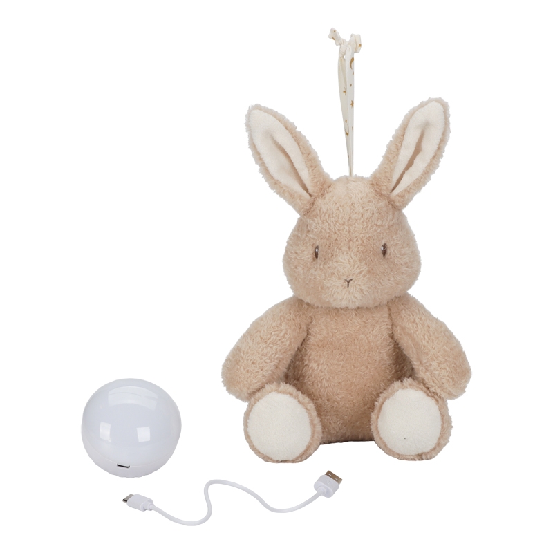 Little Dutch - Natlys med beroligende lyde Baby Bunny GRS Newborn