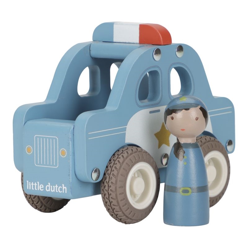 Little Dutch - Politibil m/træfigur