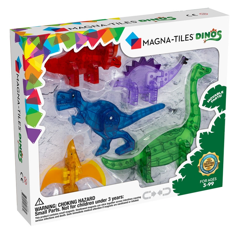 Magna-Tiles - Dinos - 5 dele