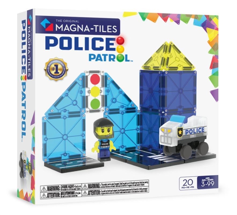 Magna-Tiles - Polipatrulje - 20 dele 
