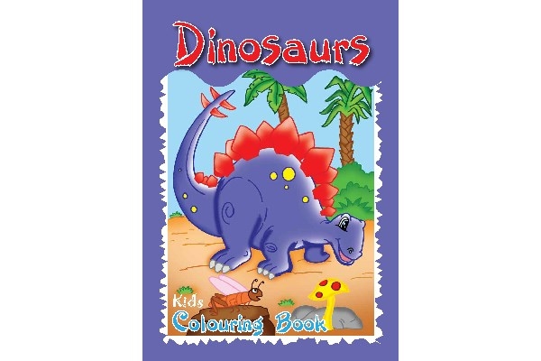 Kids Colouring Book - Malebog A4 Dinosaurs, 16 sider