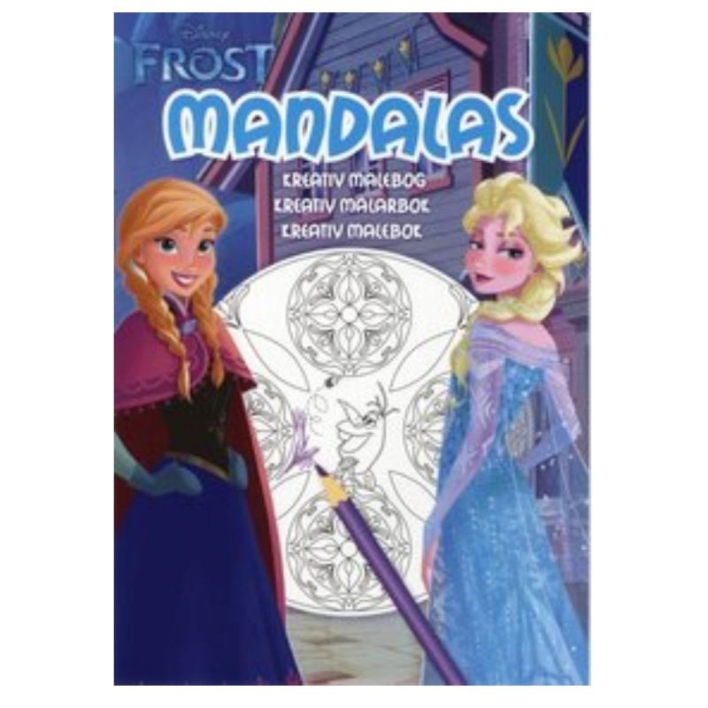 Malebog - Disney Mandalas Frost 24 sider