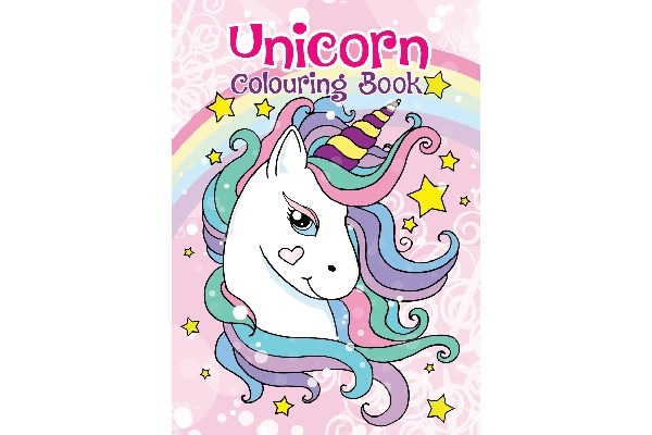 Kids Colouring Book - Malebog A4 Unicorn, 16 sider