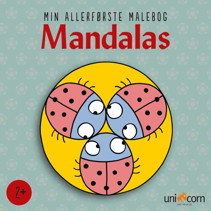 Mandalas - Min allerførste malebog - Mariehøne