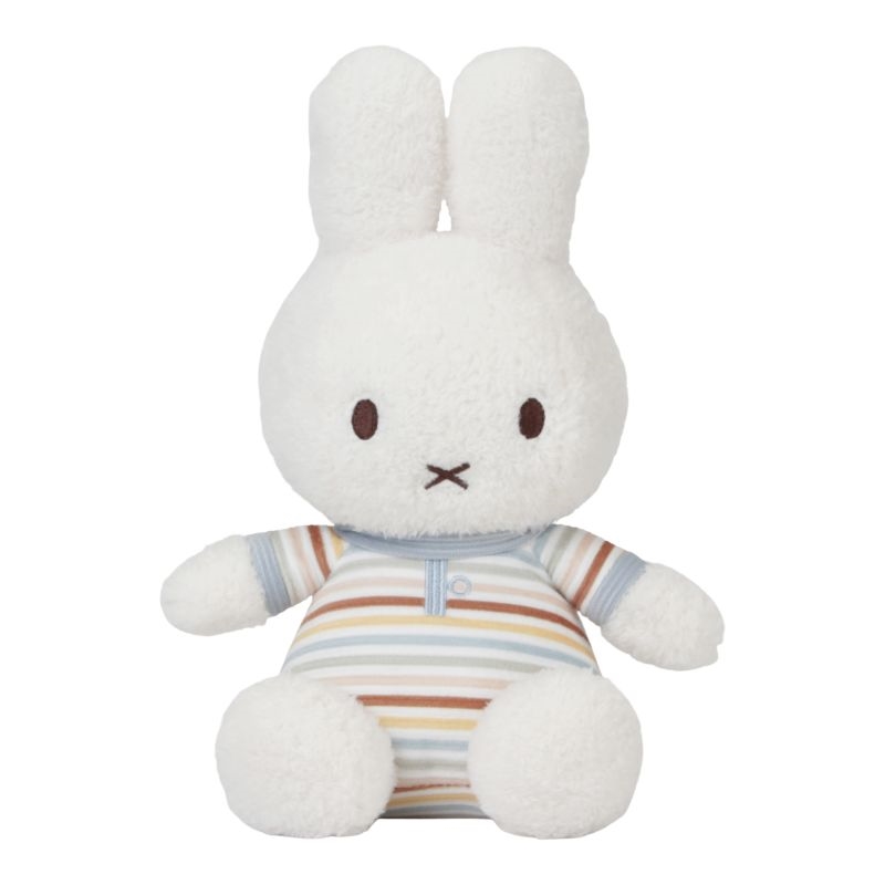 Little Dutch - Miffy Kanin - Vintage Sunny Stripes, 25 cm