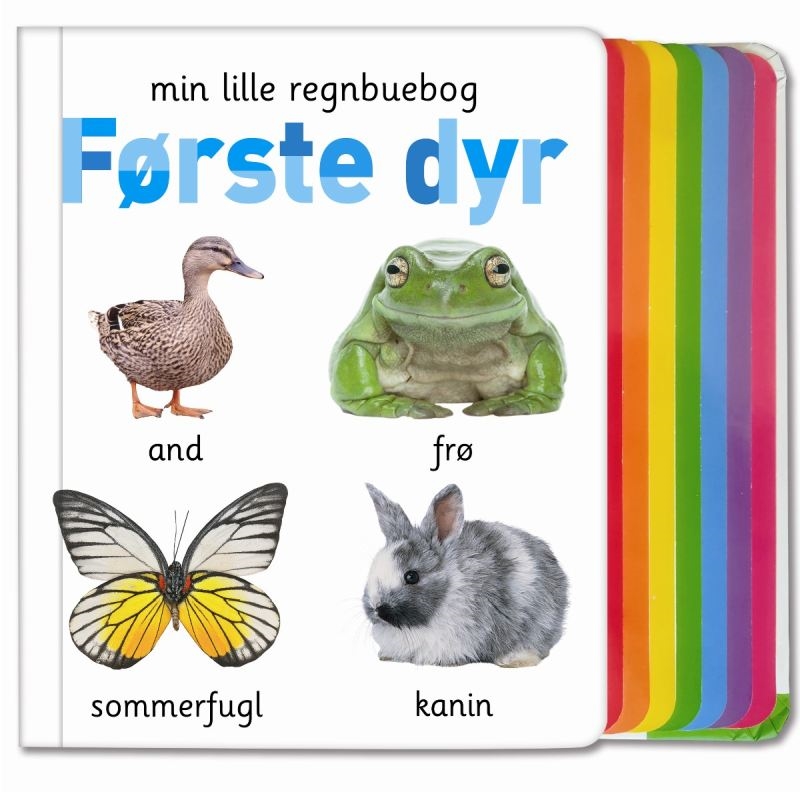 Min lille regnbuebog - Første dyr