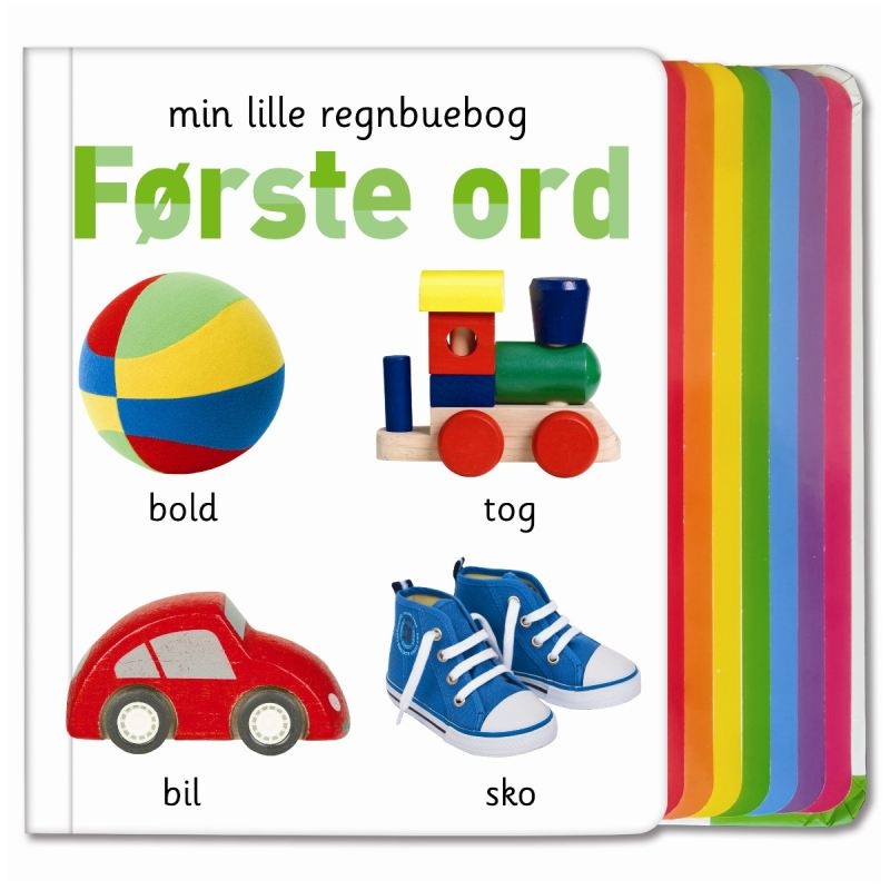 Min lille regnbuebog - Første ord