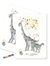 Mouse & Pen - Baby Fingerprint - Dino party - Multi