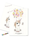 Mouse & Pen - Baby Fingerprint - Unicorn - Multi