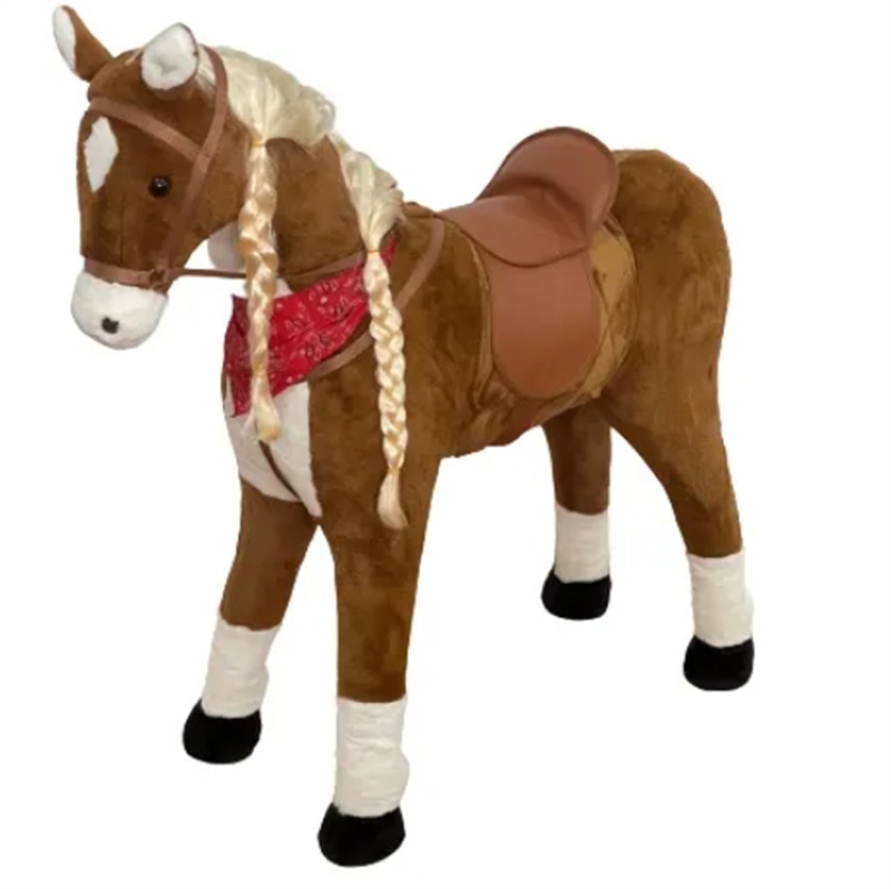 Legetøjshest 105 cm - med galop lyd